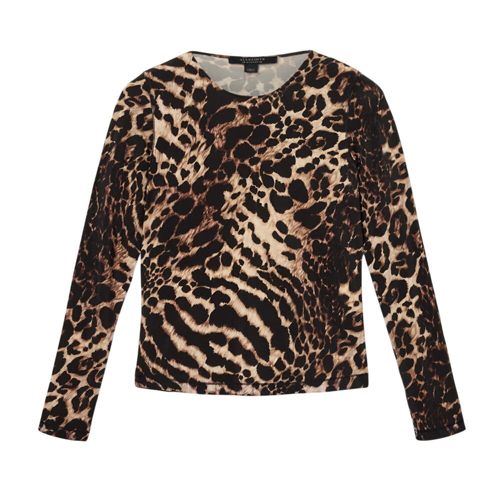 AllSaints Katlyn Bodycon Fit Top